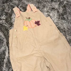 Fall Baby boy corduroy overalls